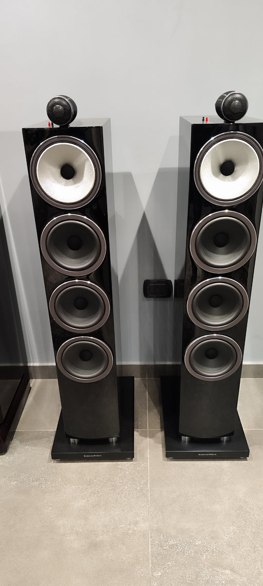 B&W 703 S3 nero laccato diffusori da pavimento 3 vie – Audioevolutionhifi