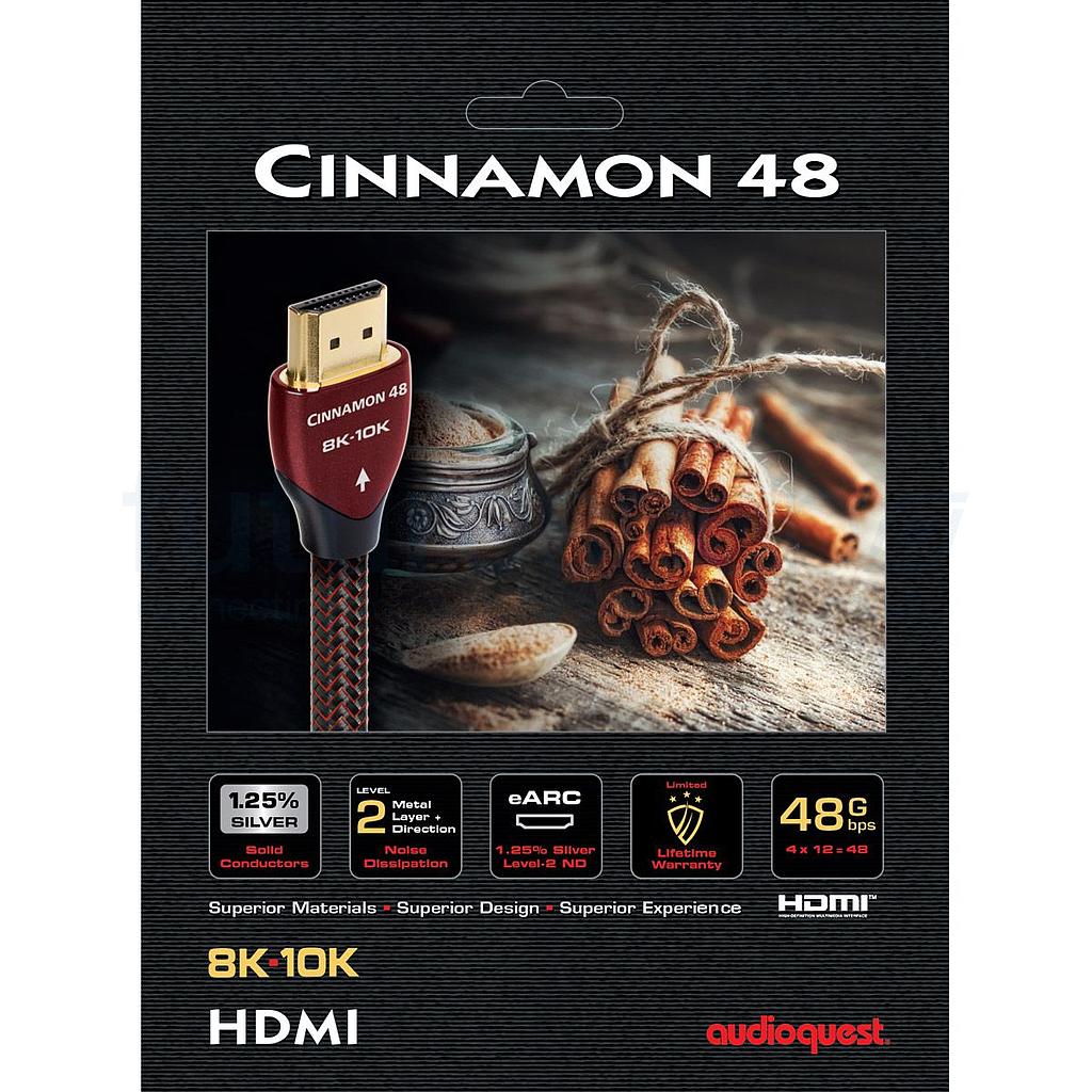 AudioQuest Cinnamon 3m High-Speed HDMI Cable With Ethernet - New In Box