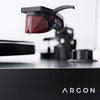 Argon Audio TT-3 PLUS nero giradischi a cinghia testina ortofon 2mred