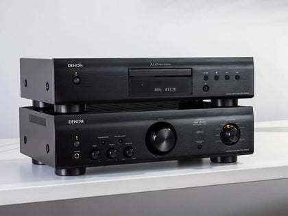 Denon pma600+dcd600 nero amplificatore lettore cd + cavo omaggio