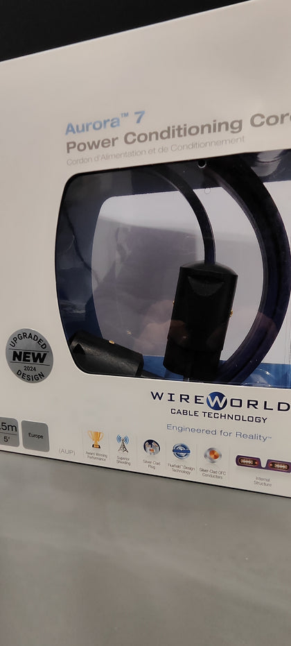 Wireworld Aurora 10 cavo di alimentazione new 2024 da 1,5 metri