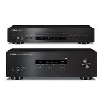 Yamaha Rs202d + cds303 amplificatore e lettore cd colore nero