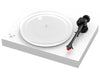 Pro-ject X2B bianco satinato giradischi con braccio e di testina Ortofon Quintet Red