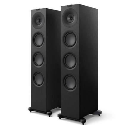 Kef Q11 meta nero diffusori da pavimento 3 vie