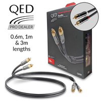 QED PERFORMANCE AUDIO GRAPHITE CAVO RCA/RCA CONF. A 8 CONDUTTORI 0,6 MT