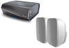 Denon heos amp hs2 silver + diffusori B&W AM1 bianche