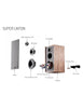 Wharfedale Super Linton nero diffusori 3 vie bass reflex