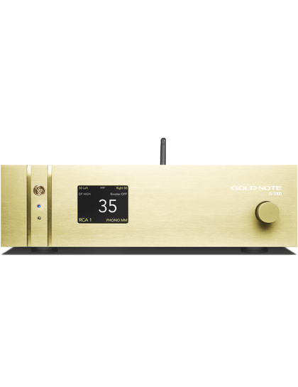 Gold Note IS-1000 LINE gold integrato con dac pcm 1796 senza phono