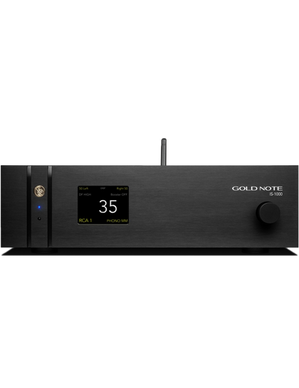 Gold Note IS-1000 deluxe nero Integrato Hi-End con DAC PCM-1792A