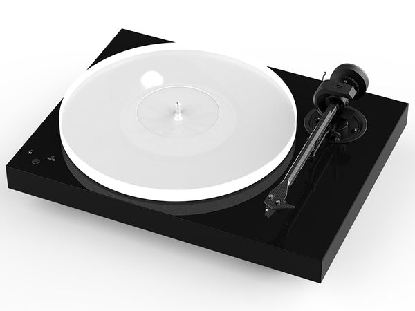 Pro-ject X1 nero giradischi a cinghia motore DC braccio e regolazione della  velocità 33/45